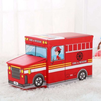 {M'SIA STOCK} Kids Vehicle Toy Storage Box Foldable Organizer Box Multipurpose Vehicle Stool Sofa Storage可折叠多功能卡通汽车收纳箱玩具 {M'SIA STOCK} Kids Vehicle Toy Storage Box Foldable Organizer Box Multipurpose Vehicle Stool Sofa Storage可折叠多功能卡通汽车收纳箱玩具