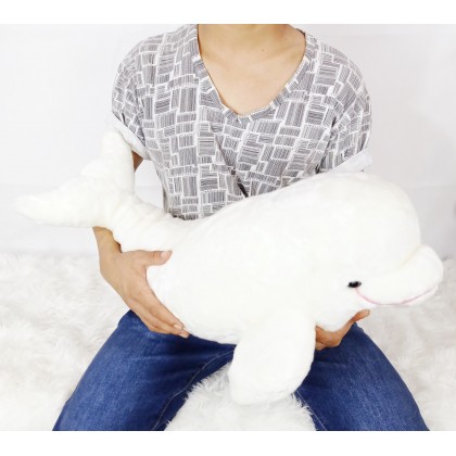 {M'SIA STOCK} Dolphin SoftToys/PlushToys/KidsToys 50cm 海豚娃娃玩具公仔50厘米 Patung Beruang {M'SIA STOCK} Dolphin SoftToys/PlushToys/KidsToys 50cm 海豚娃娃玩具公仔50厘米 Patung Beruang