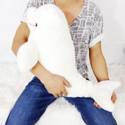 {M'SIA STOCK} Dolphin SoftToys/PlushToys/KidsToys 50cm 海豚娃娃玩具公仔50厘米 Patung Beruang {M'SIA STOCK} Dolphin SoftToys/PlushToys/KidsToys 50cm 海豚娃娃玩具公仔50厘米 Patung Beruang