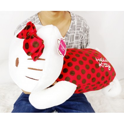 {M'SIA STOCK} Hello Kitty SoftToys/PlushToys/KidsToys 50cm 波点凯蒂猫娃娃玩具公仔50厘米 Patung Beruang {M'SIA STOCK} Hello Kitty SoftToys/PlushToys/KidsToys 50cm 波点凯蒂猫娃娃玩具公仔50厘米 Patung Beruang