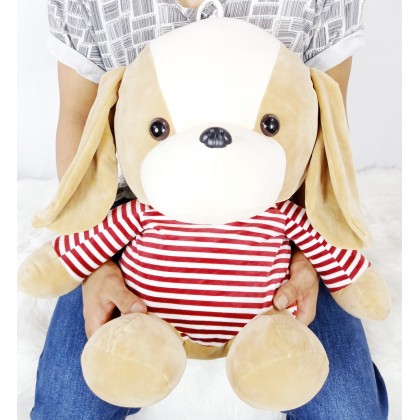 {M'SIA STOCK} Dog(Stretch Cotton)SoftToys/PlushToys/KidsToys 50cm 穿衣狗太空棉娃娃玩具公仔50厘米 Patung Beruang {M'SIA STOCK} Dog(Stretch Cotton)SoftToys/PlushToys/KidsToys 50cm 穿衣狗太空棉娃娃玩具公仔50厘米 Patung Beruang